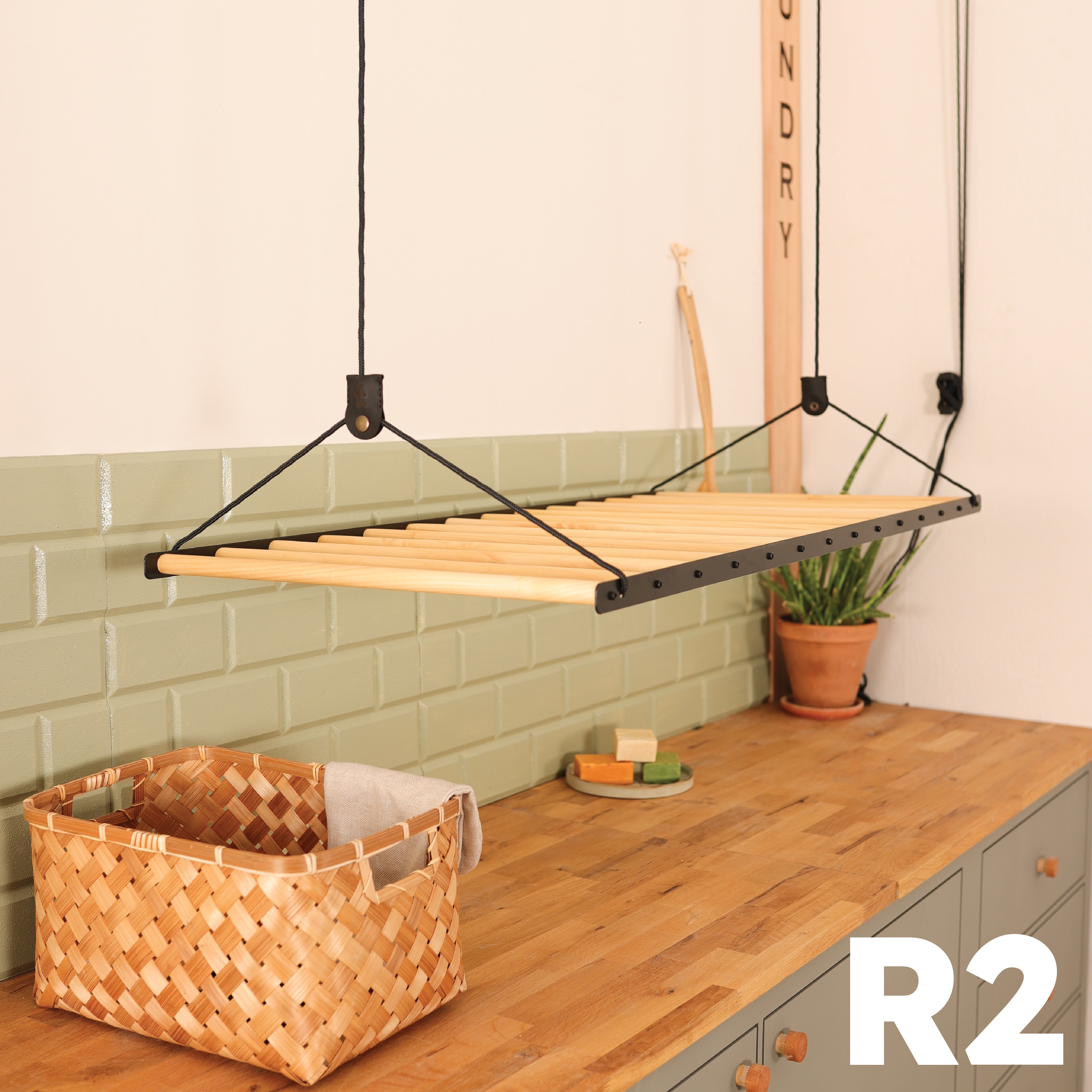 Ceiling Mounted Clothes Drying Rack