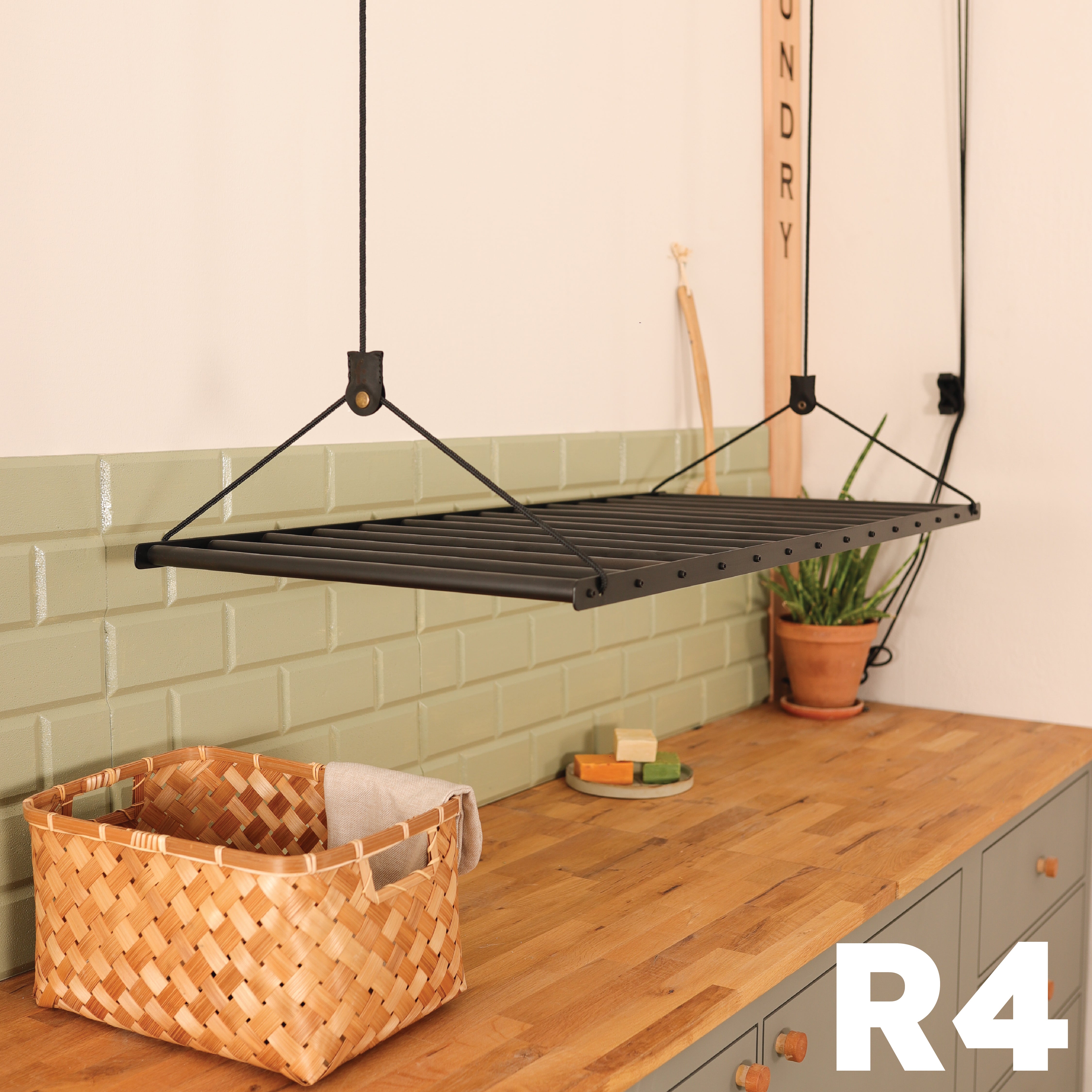 Ceiling Mounted Clothes Drying Rack