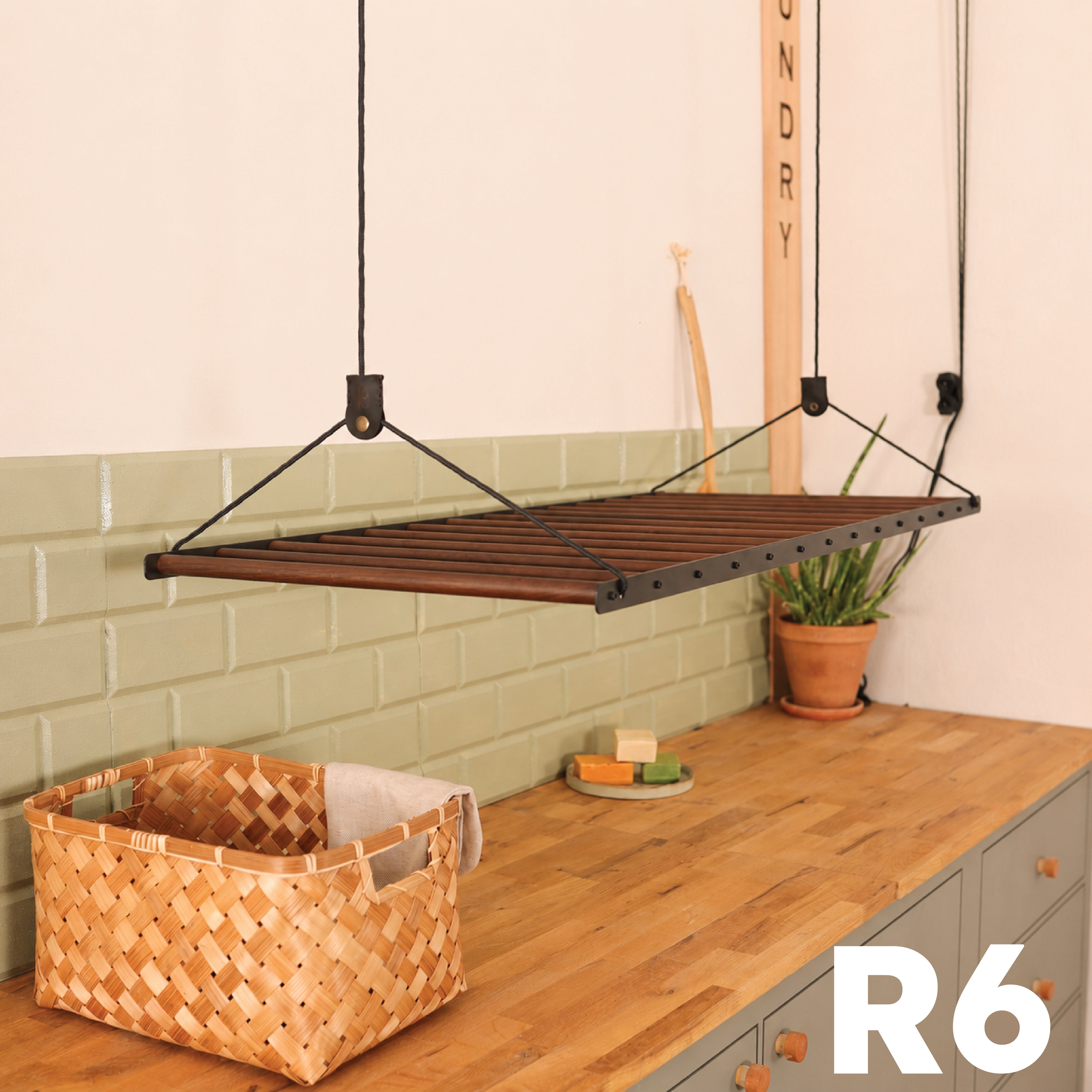 Ceiling Mounted Clothes Drying Rack